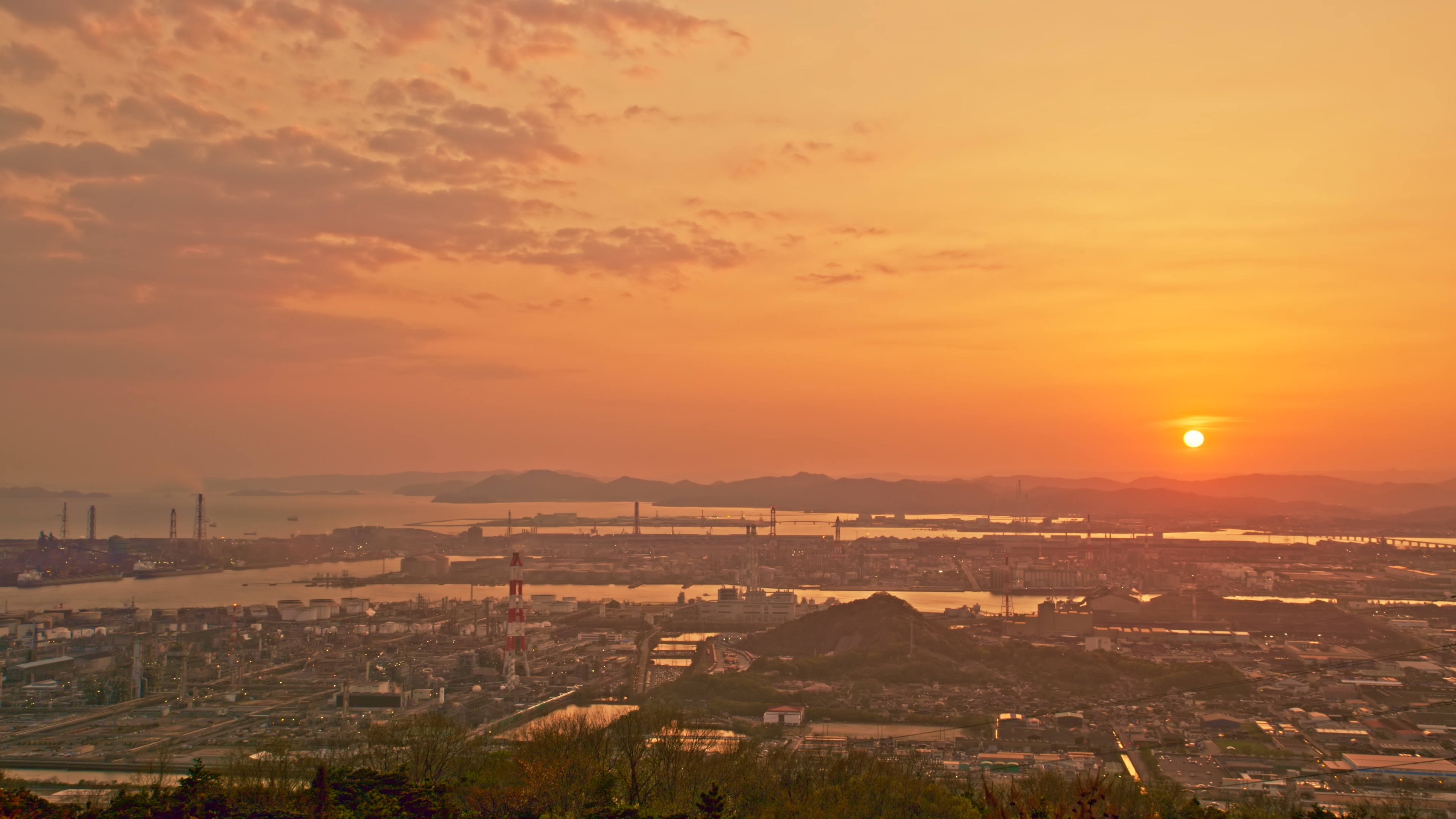 水島展望台 30分後