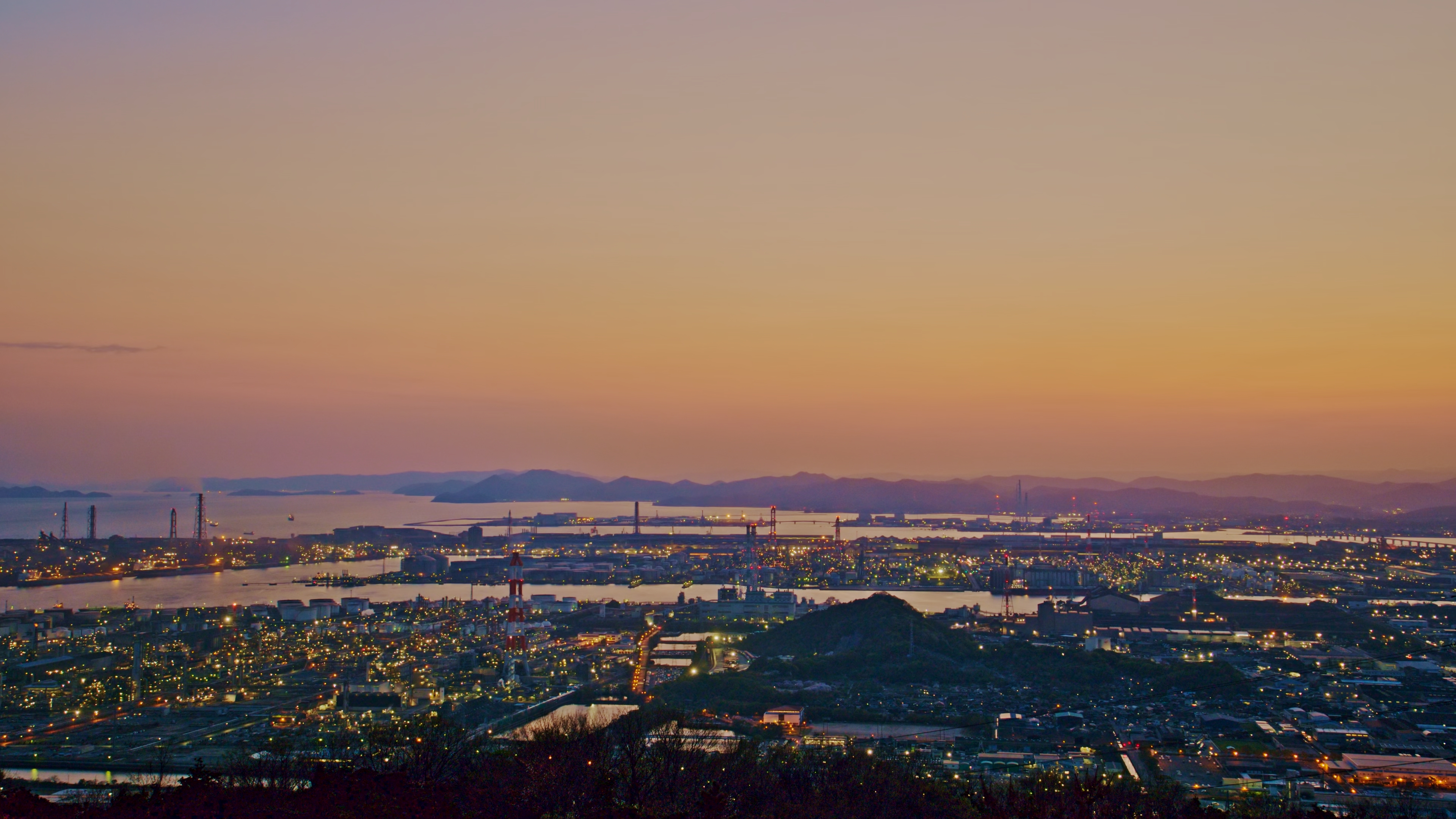 水島展望台 60分後